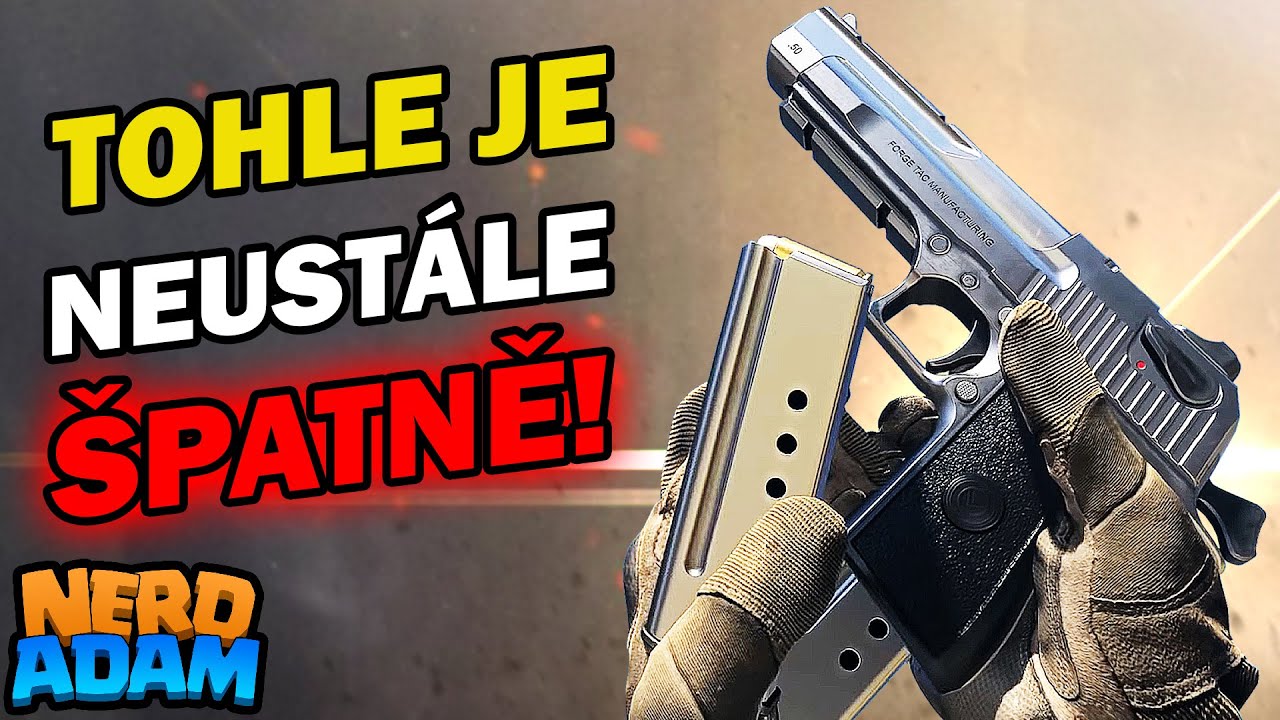 TOP 10 VĚCÍ, KTERÉ HERNÍ ZBRANĚ DĚLAJÍ STÁLE ŠPATNĚ!