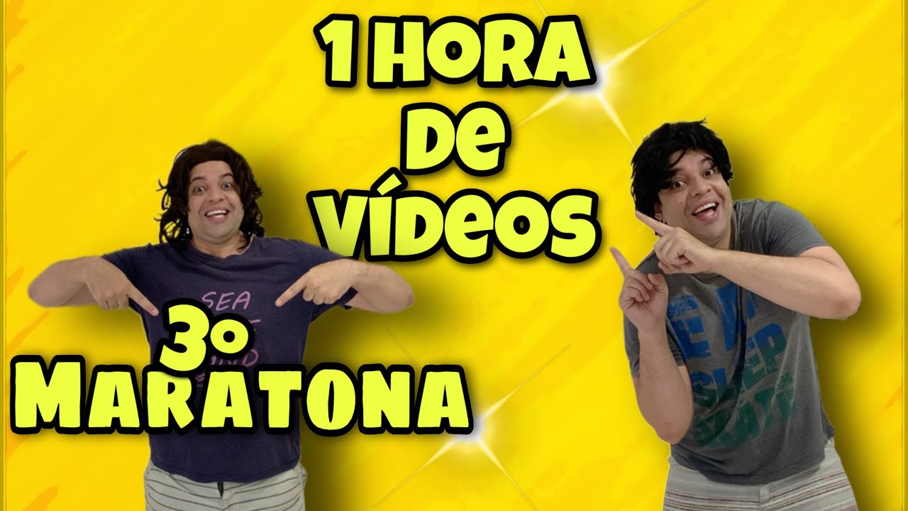 3º MARATONA 1 HORA DOS MELHORES VÍDEOS - TUTU SANGOME TV