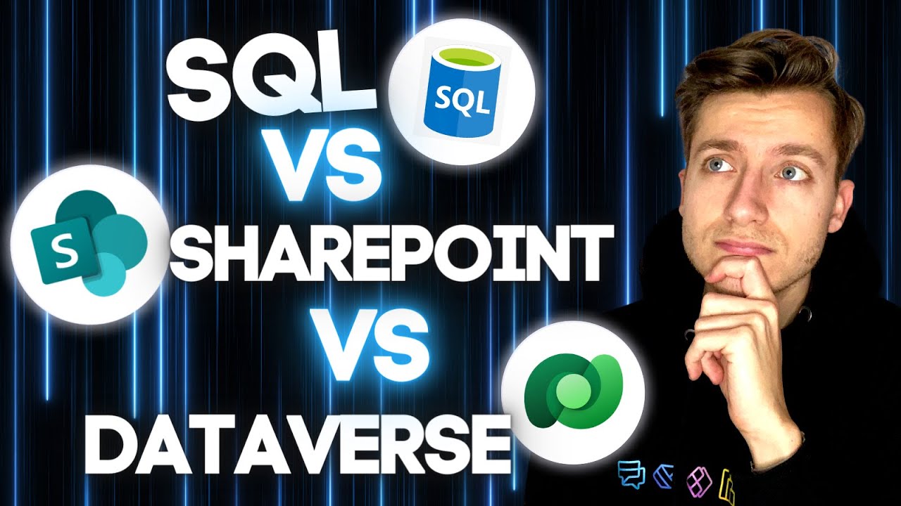 Dataverse, Sharepoint, SQL ou Dataverse for Teams ?