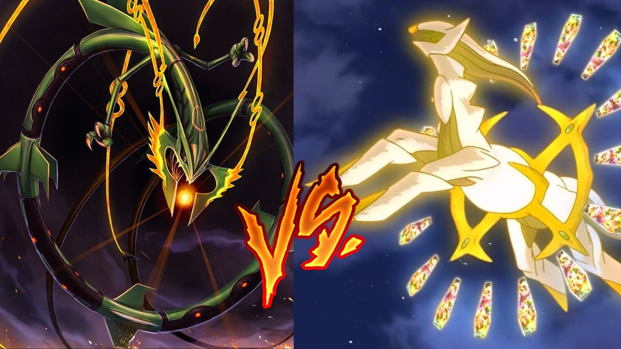 Minecraft : POKEMON DA SORTE DARK - ARCEUS vs MEGA RAYQUAZA SHINY ‹ MayconLorenz ›