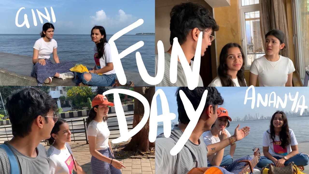 In dono ke beech mein third wheeling karta hua 💀| Bharat Chandak@Ananya Sharma @gini
