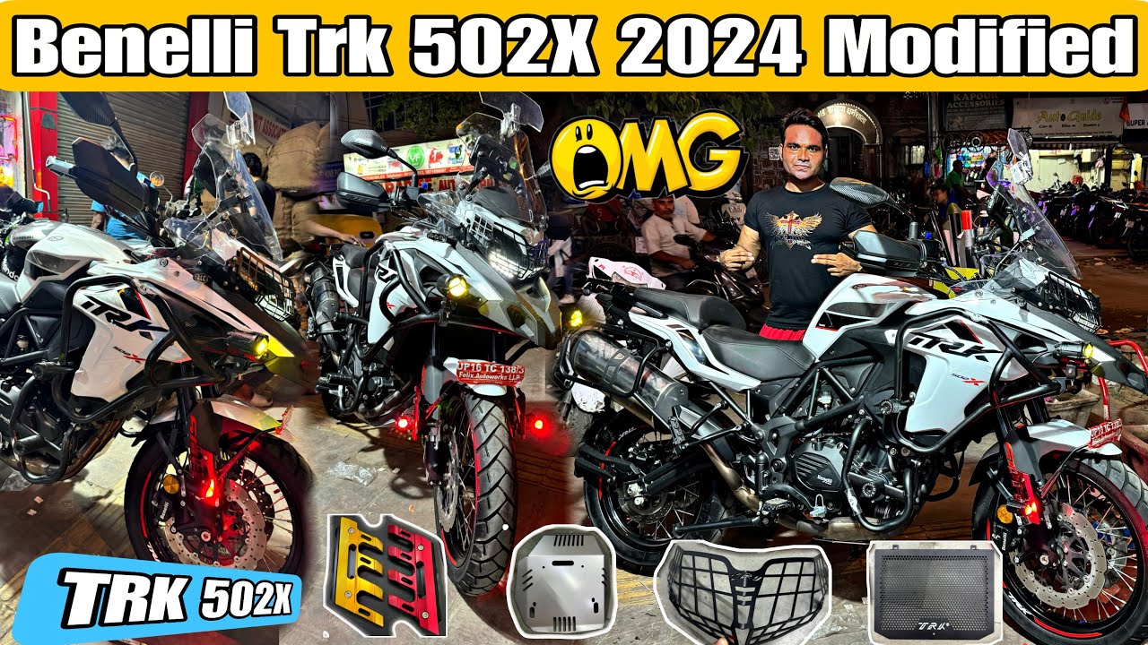 benelli trk 502x Modified | Trk 502 modification | Skd bike world