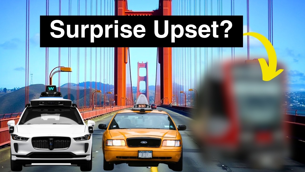 Taxi vs Uber vs Waymo vs Public Transit | What's Fastest?