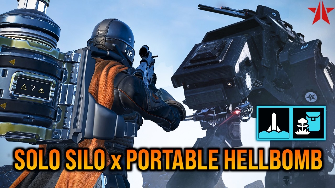 Helldivers 2 - Portable Hellbomb + Solo Silo Makes Bots Look EASY!! Super Helldive (Full Clear)