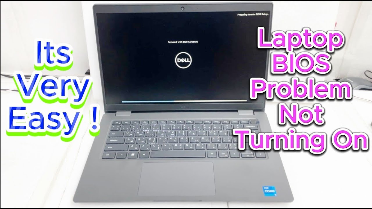 Dell Laptop BIOS Problem Not Turning On | Easy BIOS Reset Method for Laptop | Clear CMOS Settings