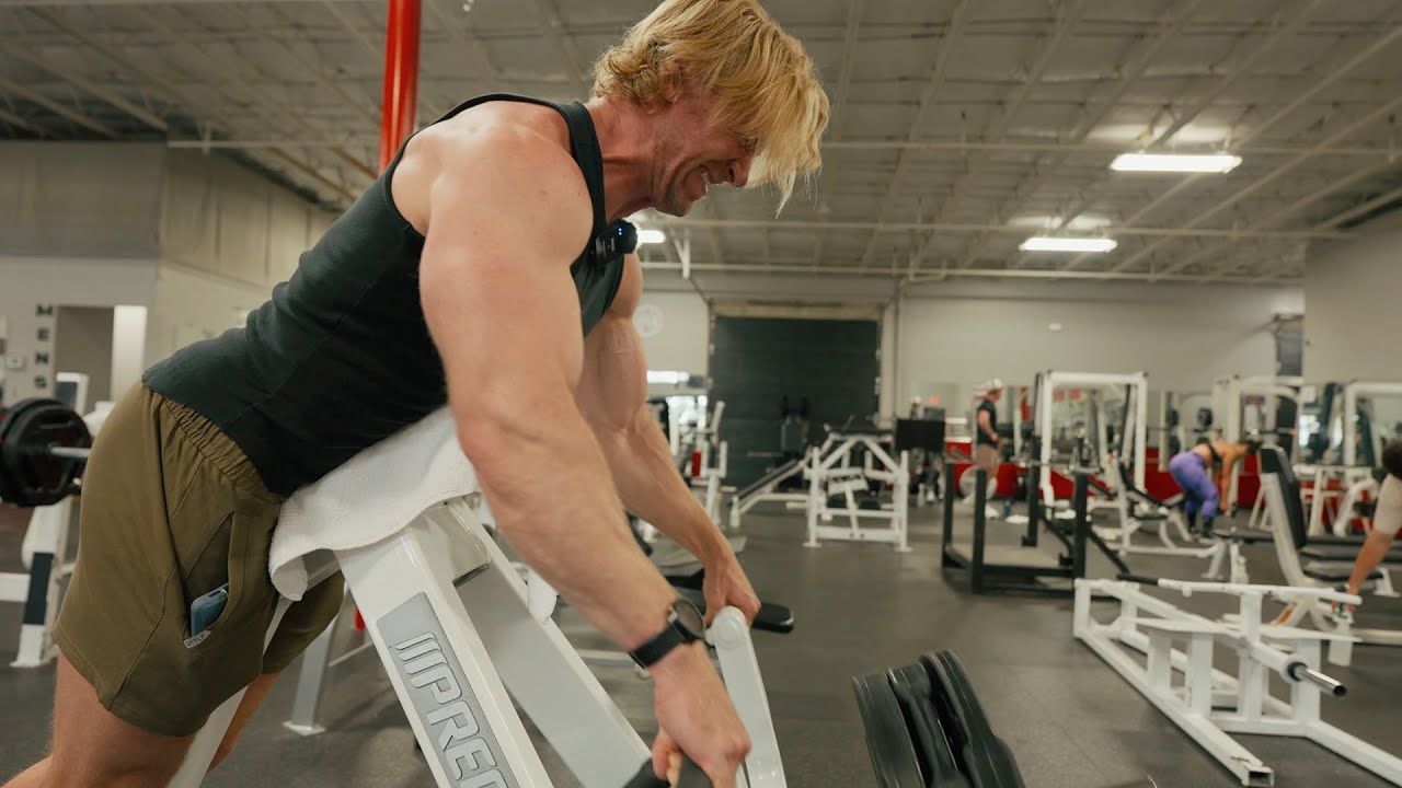 Public Gym BACK & TRICEPS Pump | Hypertrophy Plan Stage 3, Day 2