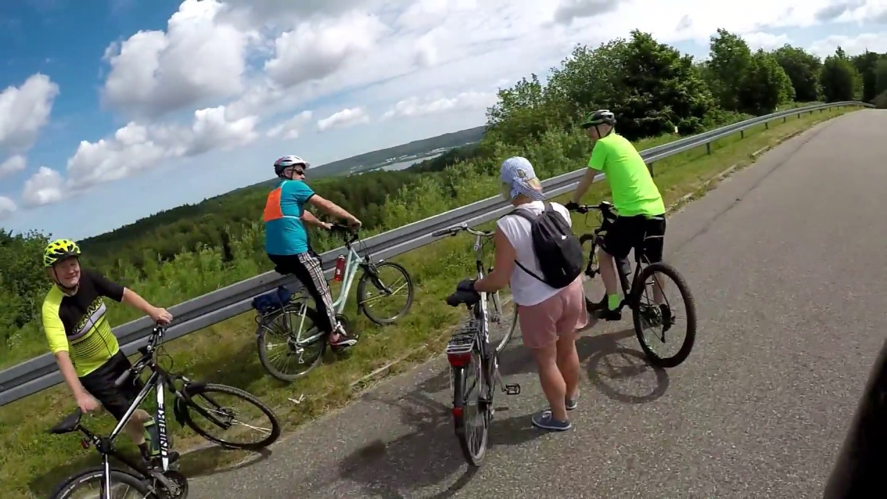 Rowerem wokół jeziora Żarnowieckiego 47 km