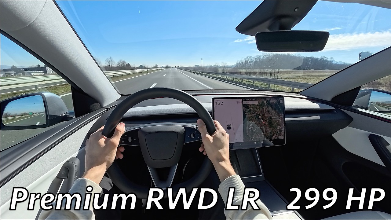 Tesla Model Y Premium 2026 POV Driving Review (299 HP RWD Long Range)