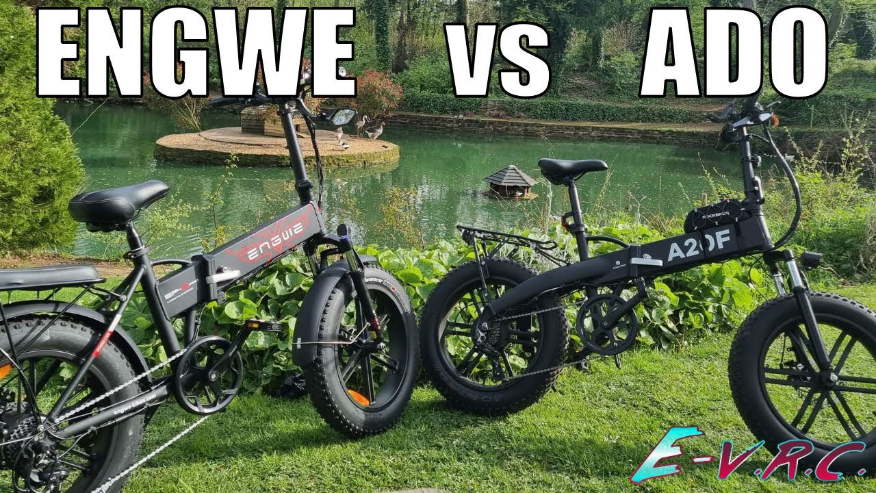 Engwe EP-2 Pro vs ADO A20F DRAG RACE and Bike Ride Road TEST