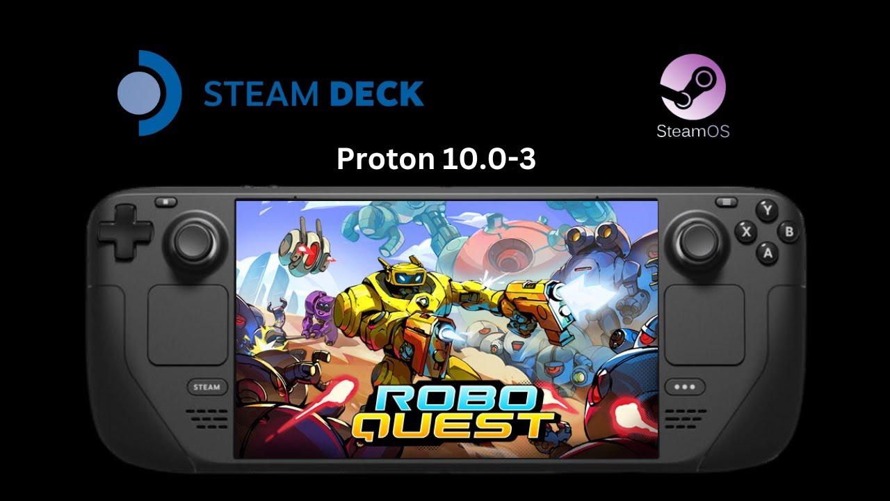 Roboquest - Steam Deck Gameplay