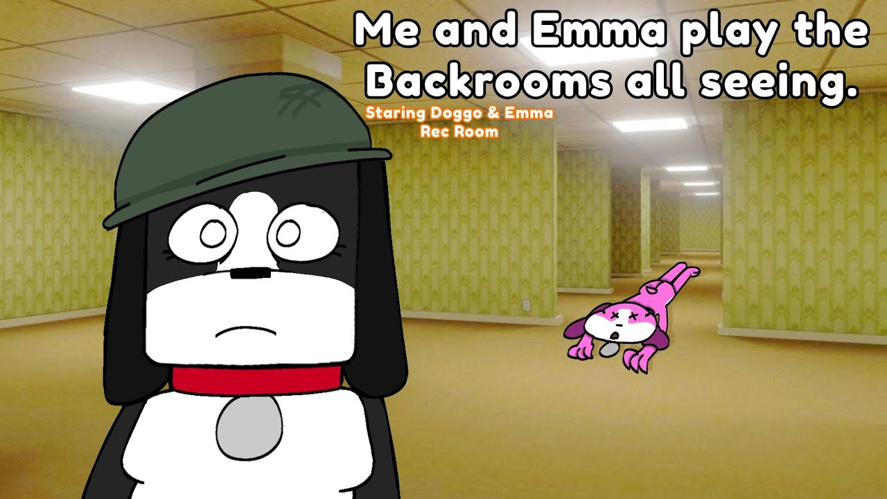 Me and Emma play the ^Backroomsallseeing! || RecRoom
