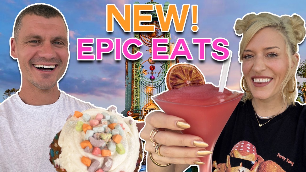 В поисках лучшей НОВОЙ еды во вселенной Epic Universe | Universal Orlando, Гарри Поттер, Nintendo