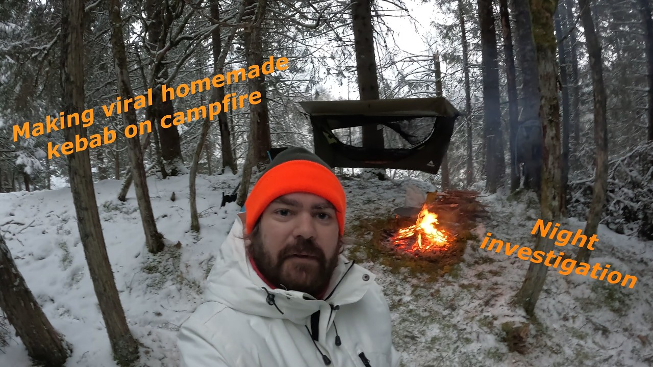 Solo overnight camping in the Dark Forest