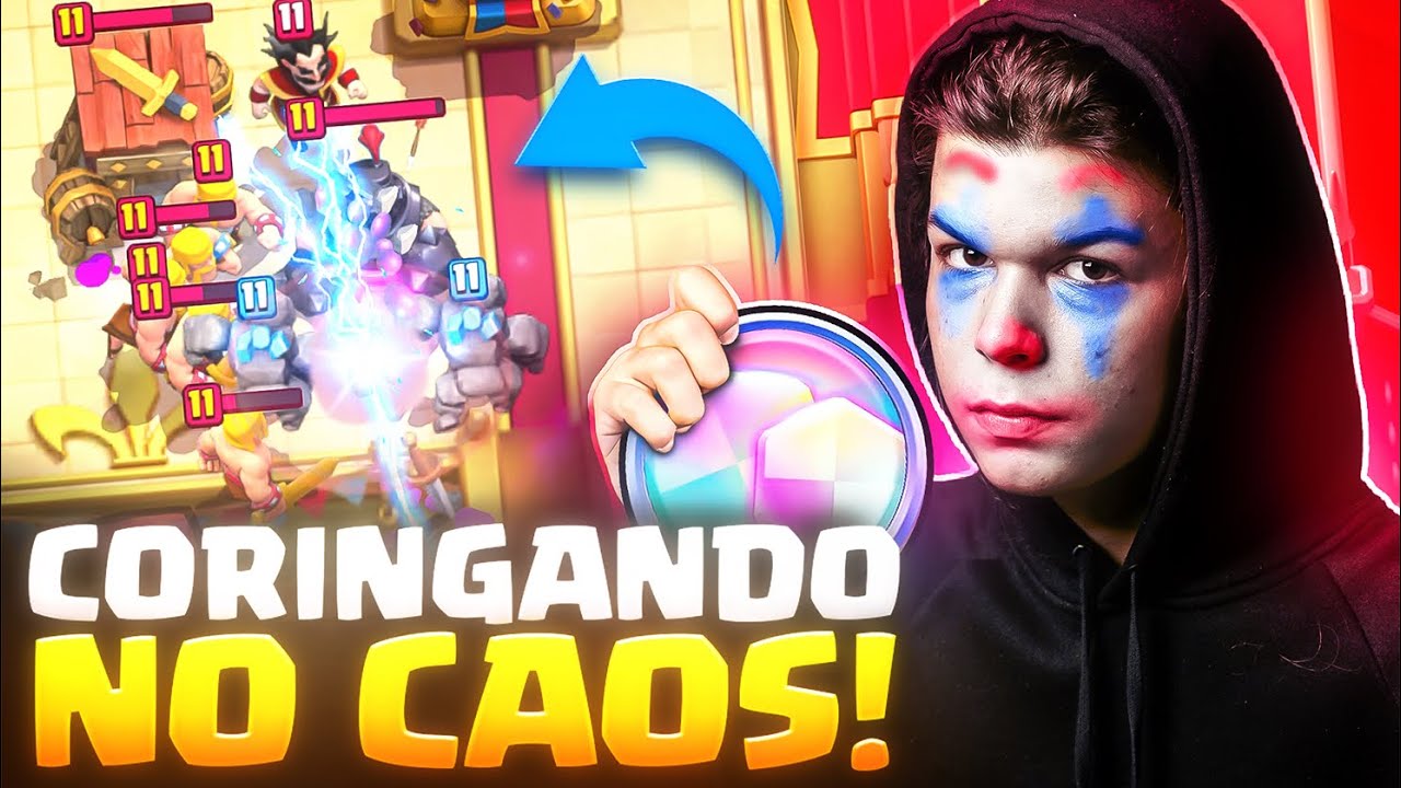 TILTEI JOGANDO O NOVO MODO BIZARRO DO CLASH ROYALE!
