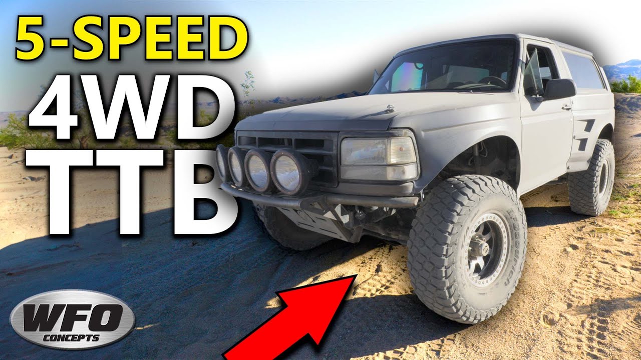 1994 5-Speed 4WD TTB Bronco W/ Cantilever Rr Suspension - Walkaround