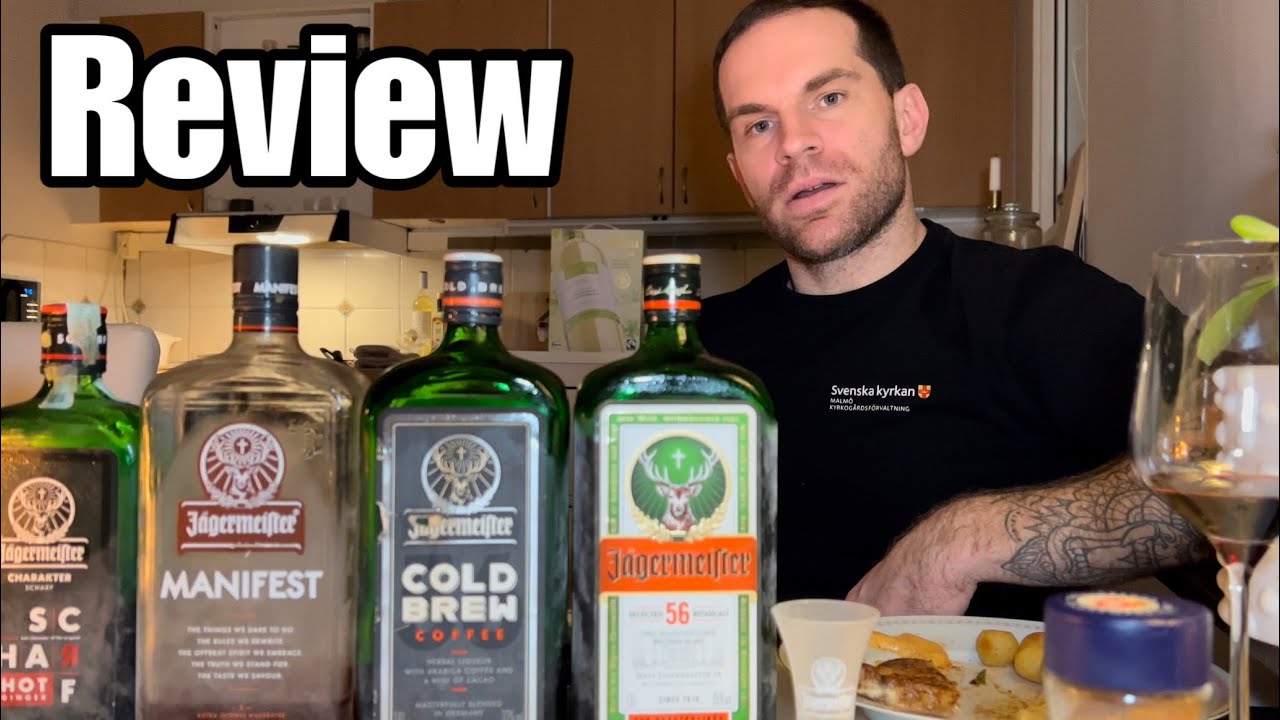 Jägermeister Review! I try the 4 different Jägermeisters. Which one is my favourite?