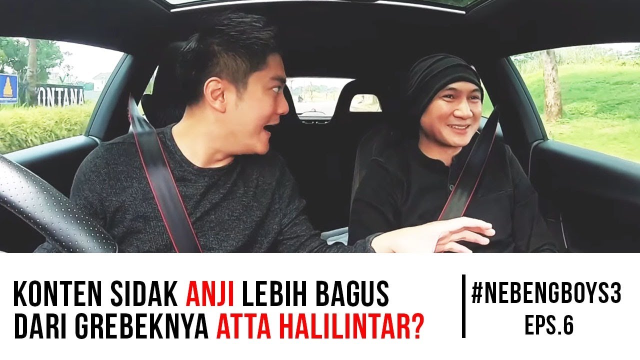 ADU ANJI DENGAN ATTA HALILINTAR, BAGUS MANA?? #NebengBoy S3 Eps. 6