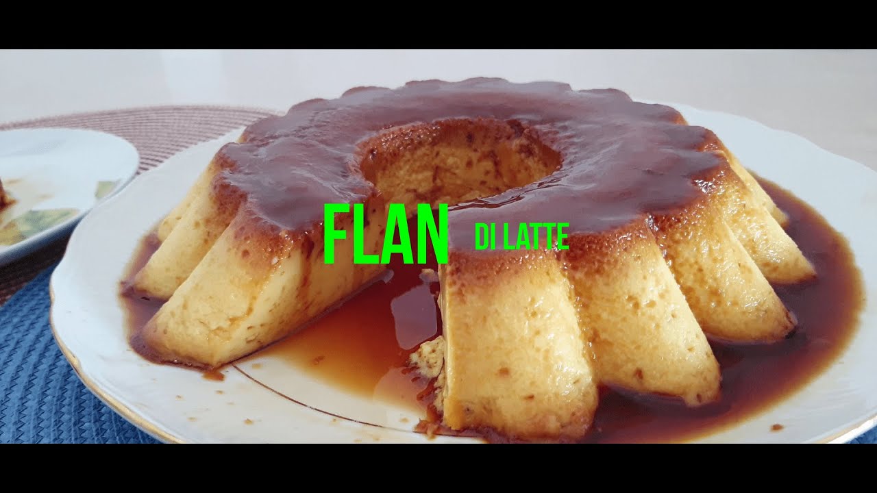 Flan di latte - Il budino sardo buonissimo
