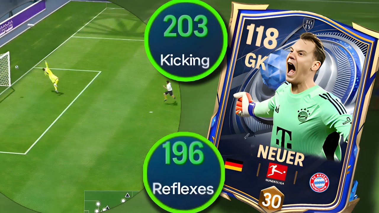 113 Neuer Review 🧤 Слабая реакция у вратаря?