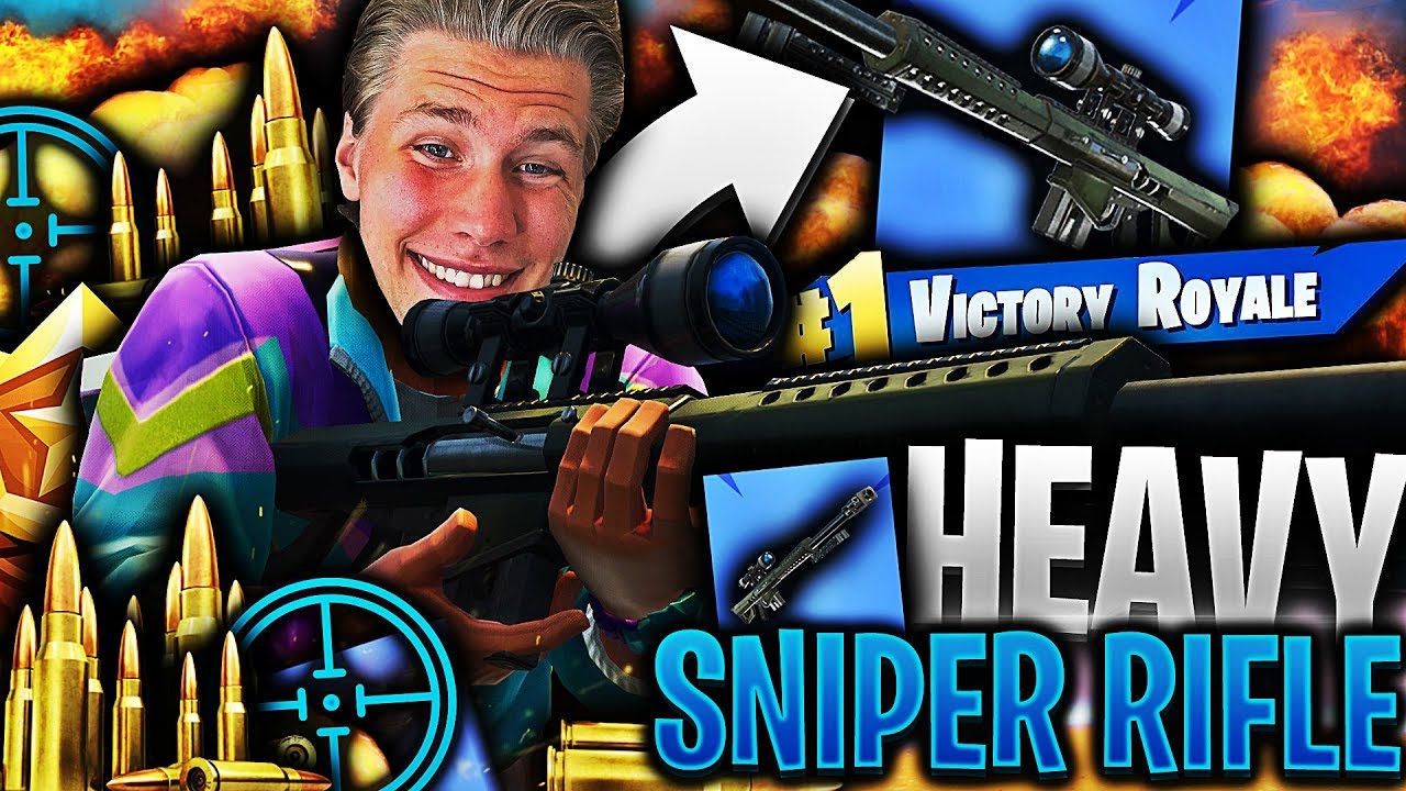 CLUTCHER en VICTORY ROYALE med HEAVY SNIPER 🏆🔥