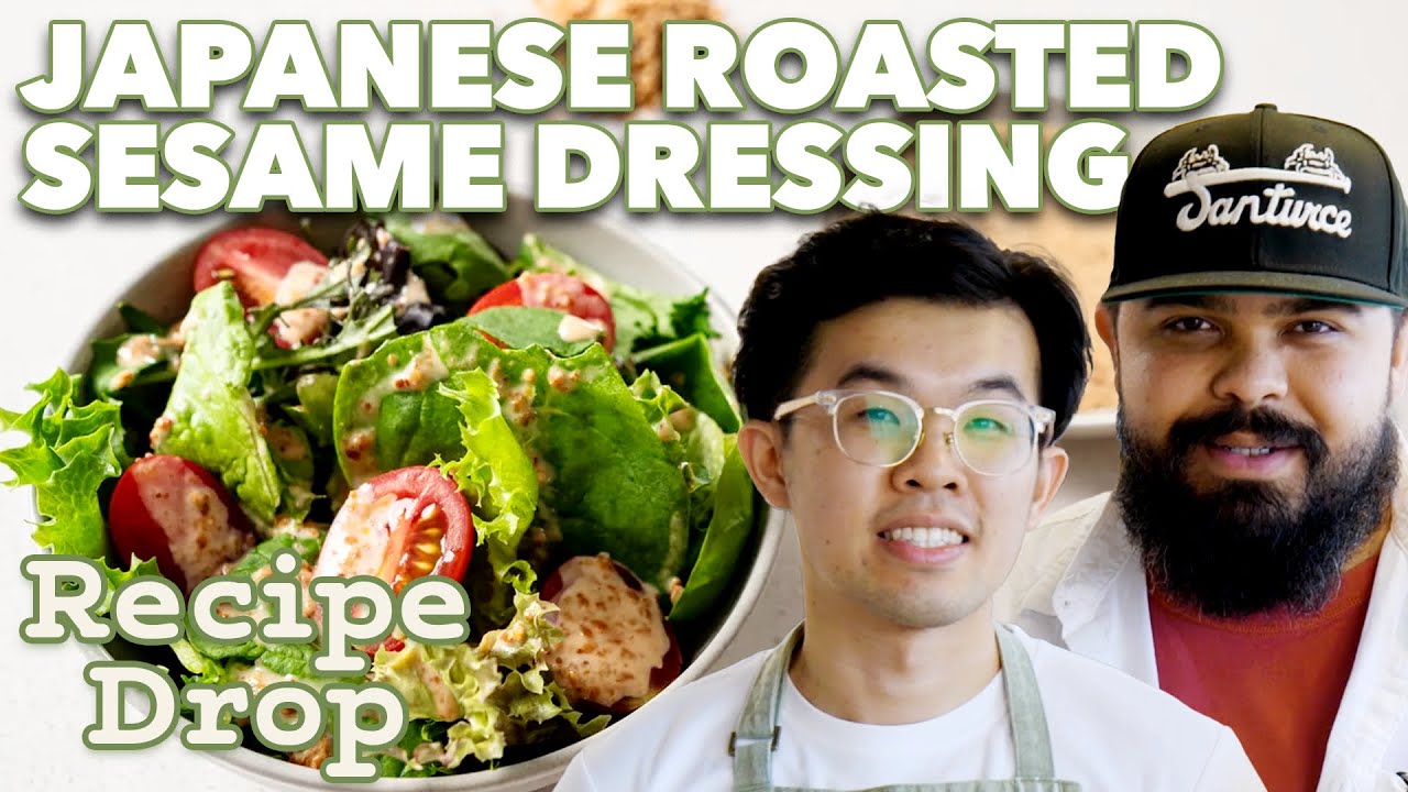 5-Minute Japanese Roasted Sesame Dressing | Recipe Drop | Food52
