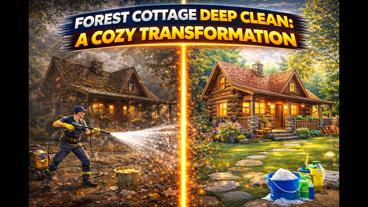 Forest Cottage Deep Clean: A Cozy Transformation