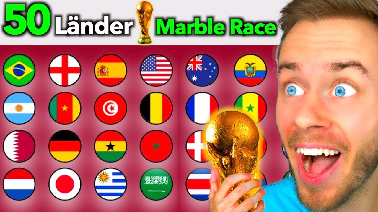 MARBLE RACE Fußball WM vs TORHÜTER! 😂 *WILD*