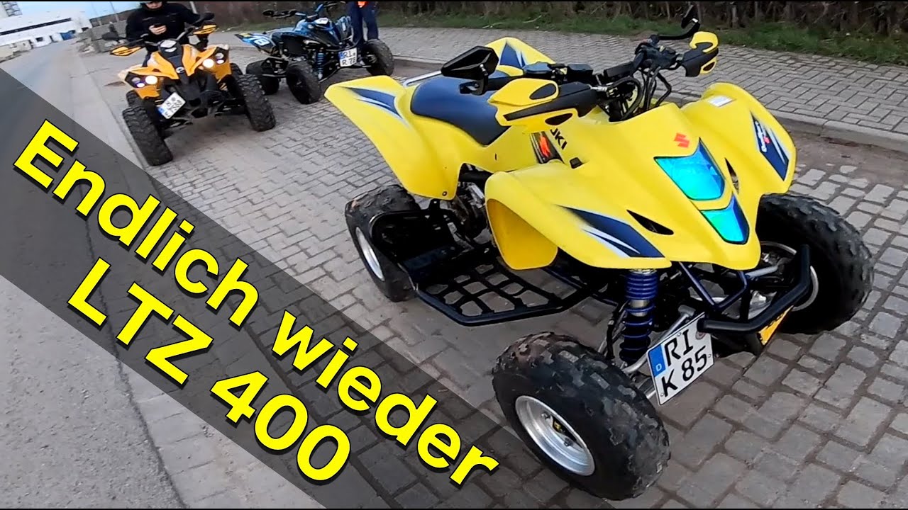 Endlich wieder LTZ fahren / Umbau LTZ 400 K8 / Quad-Vlog ToxiQtime