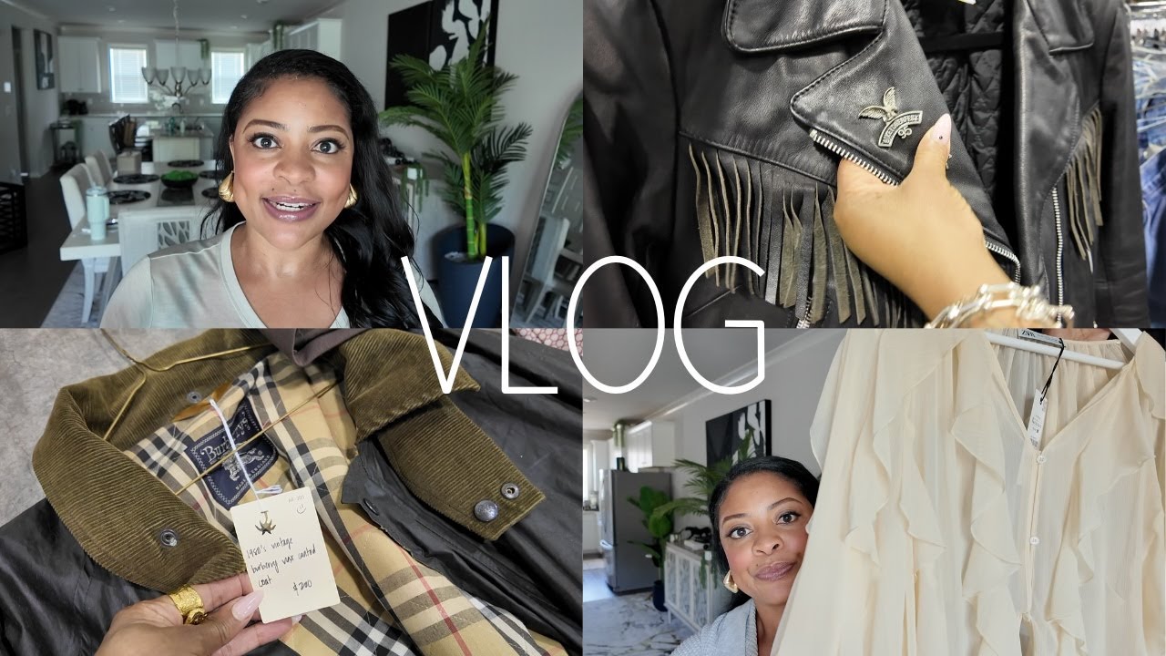 VLOG: ThriftCon Atlanta + Goodwill (Buckhead), New ZARA, My YouTube Experience, Legend is Sick 😢