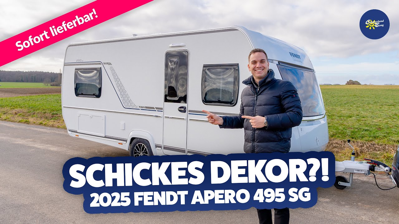TOLL! ✨ 2025 Fendt Apero 495 SG | Caravan | Test & Kaufberatung - Camperland Bong