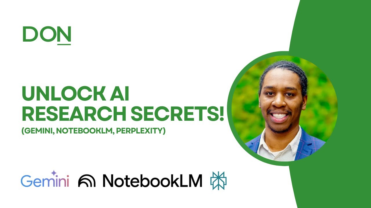 Interactive AI Research Workflows with Gemini Stream Realtime, Google NotebookLM and Perplexity