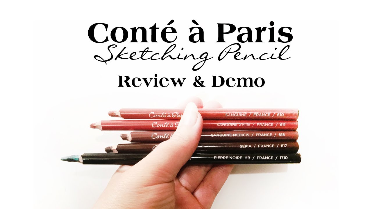 Обзор карандаша для эскизов Conté à Paris