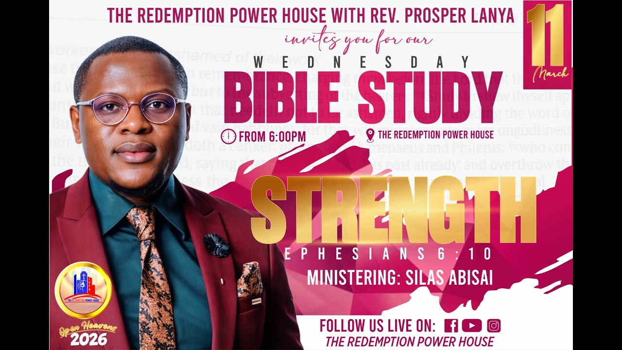 Bible Study Service- Strength || Min. Silas Israel.