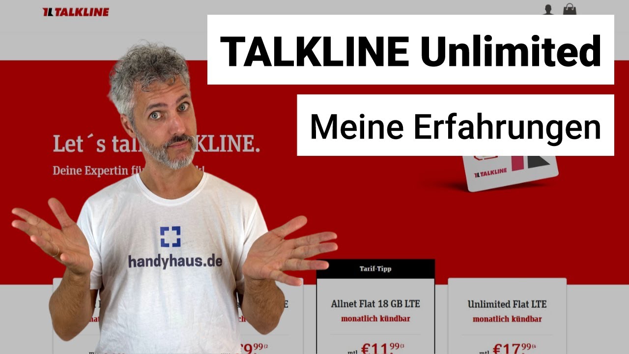 TALKLINE unlimited | Test & Erfahrungsbericht (sehr ausführlich)