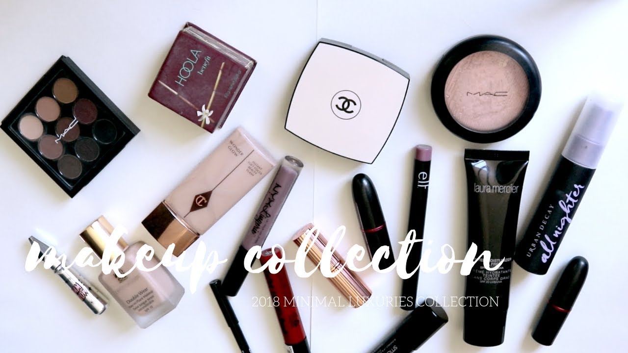 Minimal Luxury Makeup Collection 2018 !!