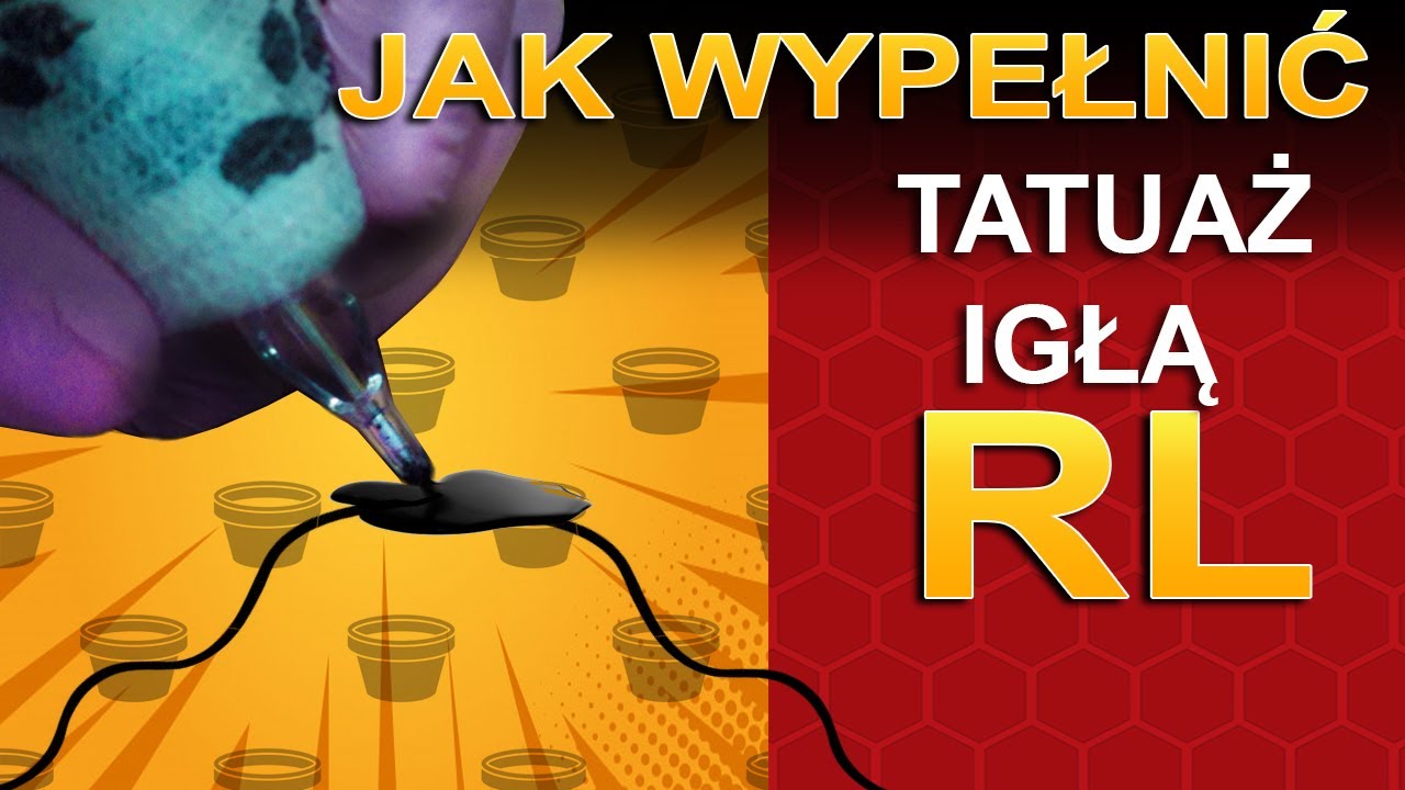 Jak wypełnić tatuaż igłą RL