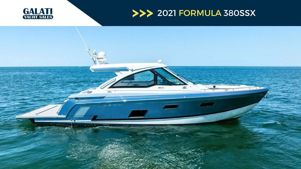2021 Formula 380 SSC For Sale – Low Hours, Joystick, Seakeeper, Loaded w/ Options