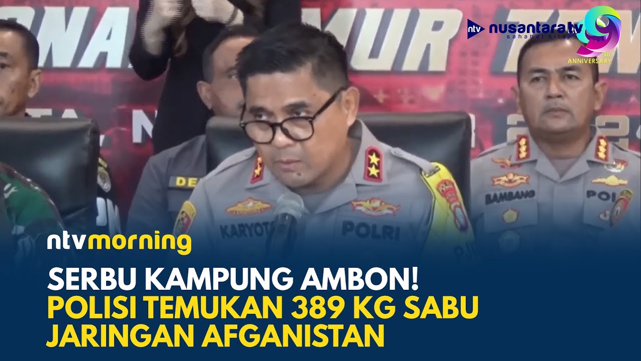 Dua Kurir Narkoba Ditangkap, Polisi Buru Pengendali Jaringan Timur Tengah | NTV MORNING