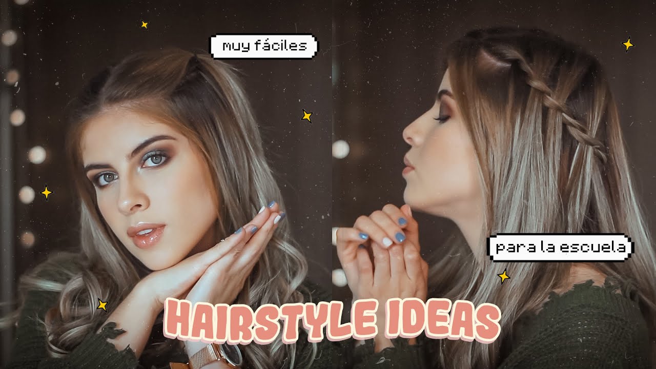 6 Peinados FÁCILES y RÁPIDOS 🌟 |Camila Dust