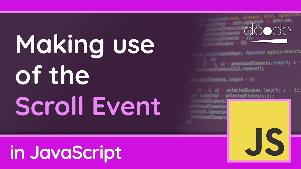 Событие «scroll» в JavaScript | window.onscroll