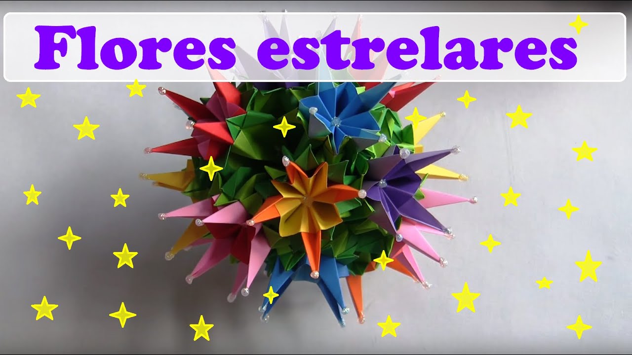 KUSUDAMA - FLORES ESTRELARES