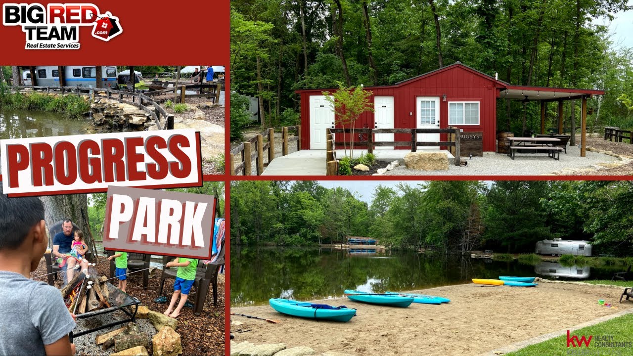 Progress Park KY Airstream park--See the LIVE WALKTHROUGH of their Airstreams!