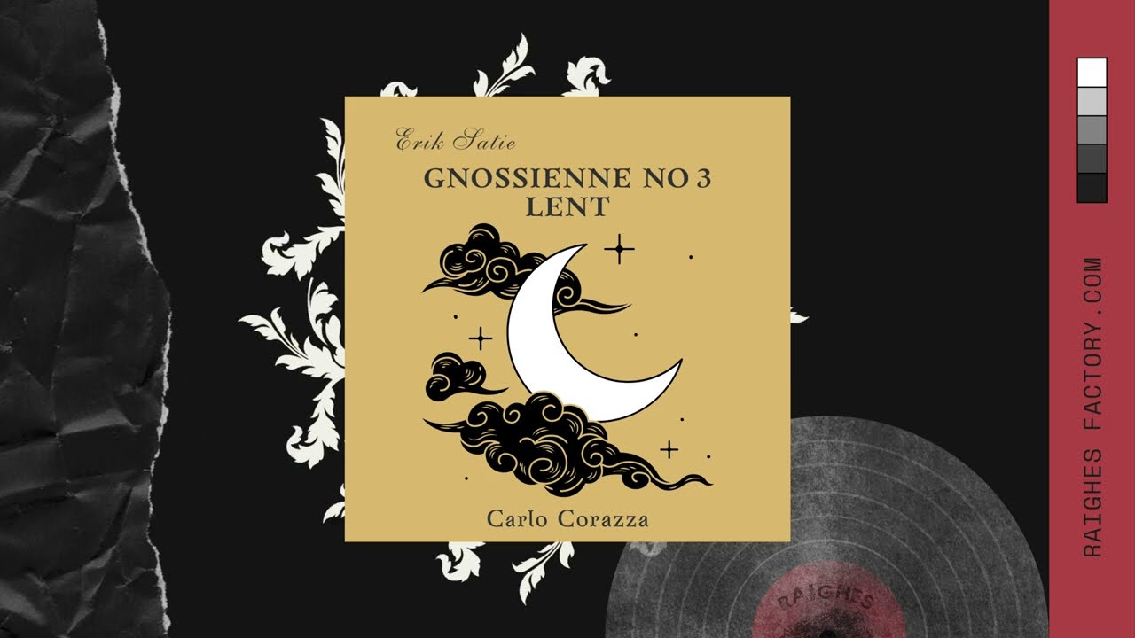 Carlo Corazza - Gnossienne No 3 (Dreamlike Piano Minimalism, Neo-Classical)