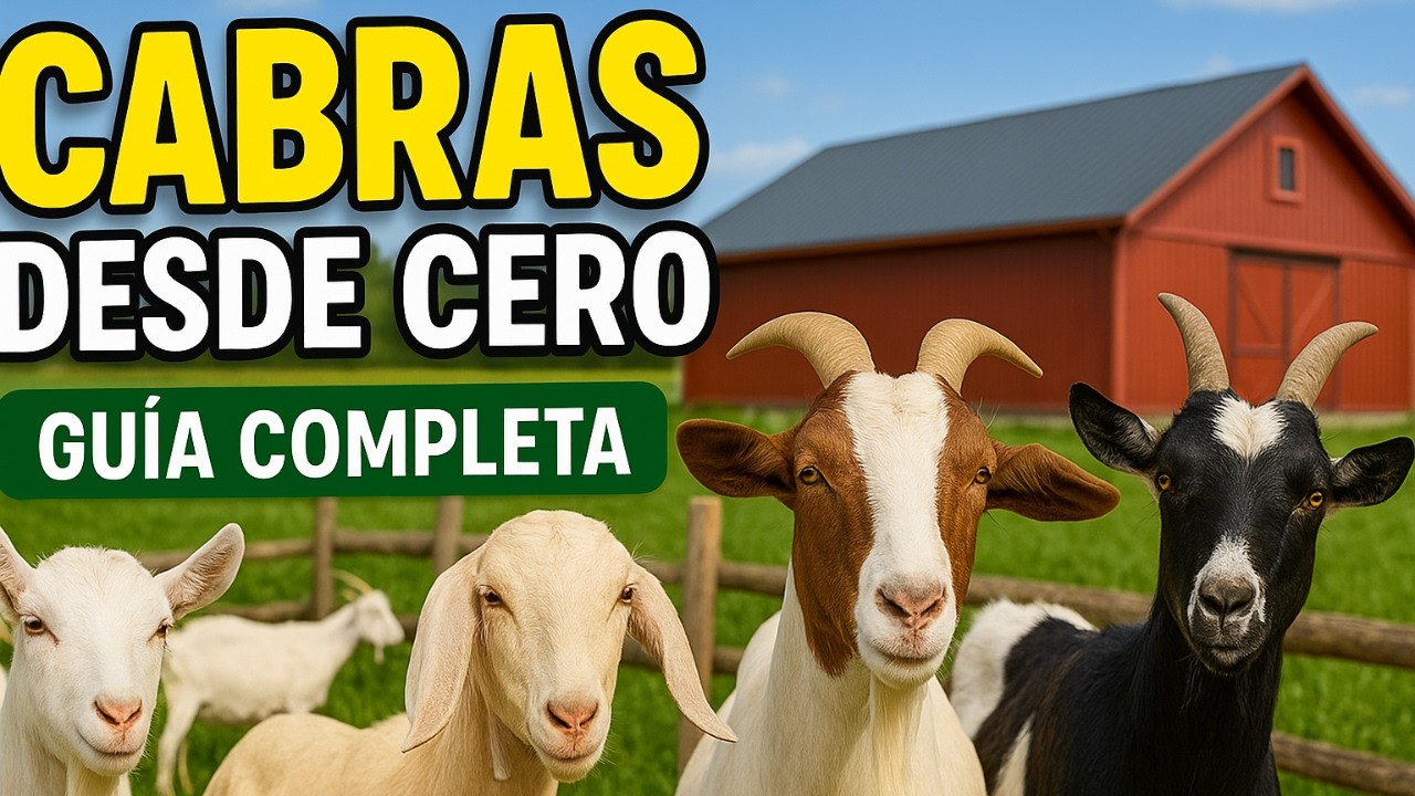 Cómo Criar Cabras Desde Cero  Guía Paso a Paso 2025
