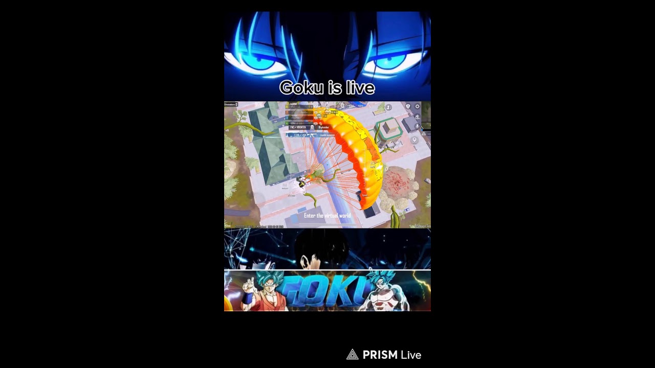 Live streaming of Goku is live