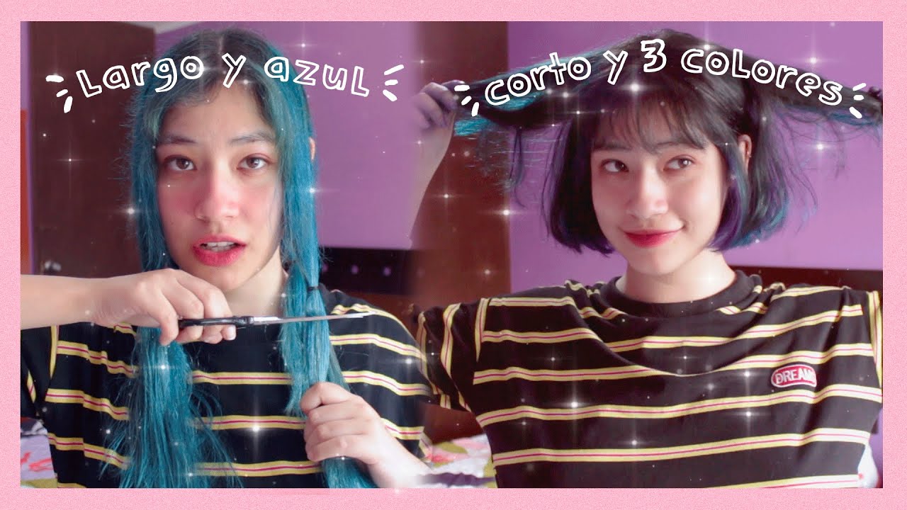 ✨ cambio extremo de look en casa ✨