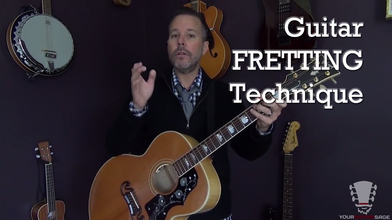 Guitar Fretting Technique - Beginner Guitar Lesson