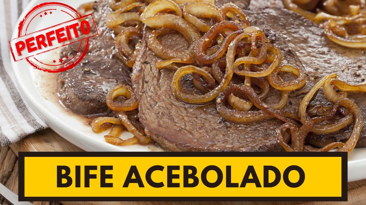 Todos os segredos para o BIFE ACEBOLADO PERFEITO!