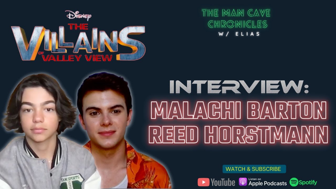 Malachi Barton & Reed Horstmann 'The Villains of Valley View' - Disney channel