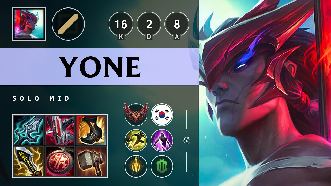 Yone Mid vs Viego - KR Grandmaster Patch 25.17